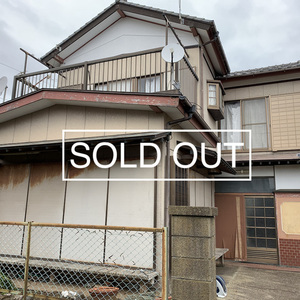 【SOLD OUT】店舗＋中古住宅_銚子市長塚町_木造2階建