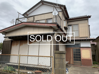 【SOLD OUT】店舗＋中古住宅_銚子市長塚町_木造2階建