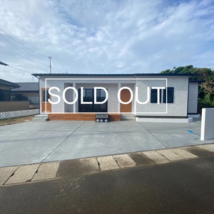 【SOLD OUT】新築建売住宅_銚子市春日町_日当良好の平屋建て