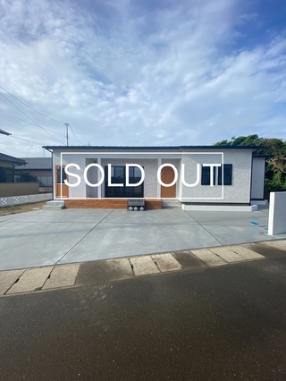 【SOLD OUT】新築建売住宅_銚子市春日町_日当良好の平屋建て